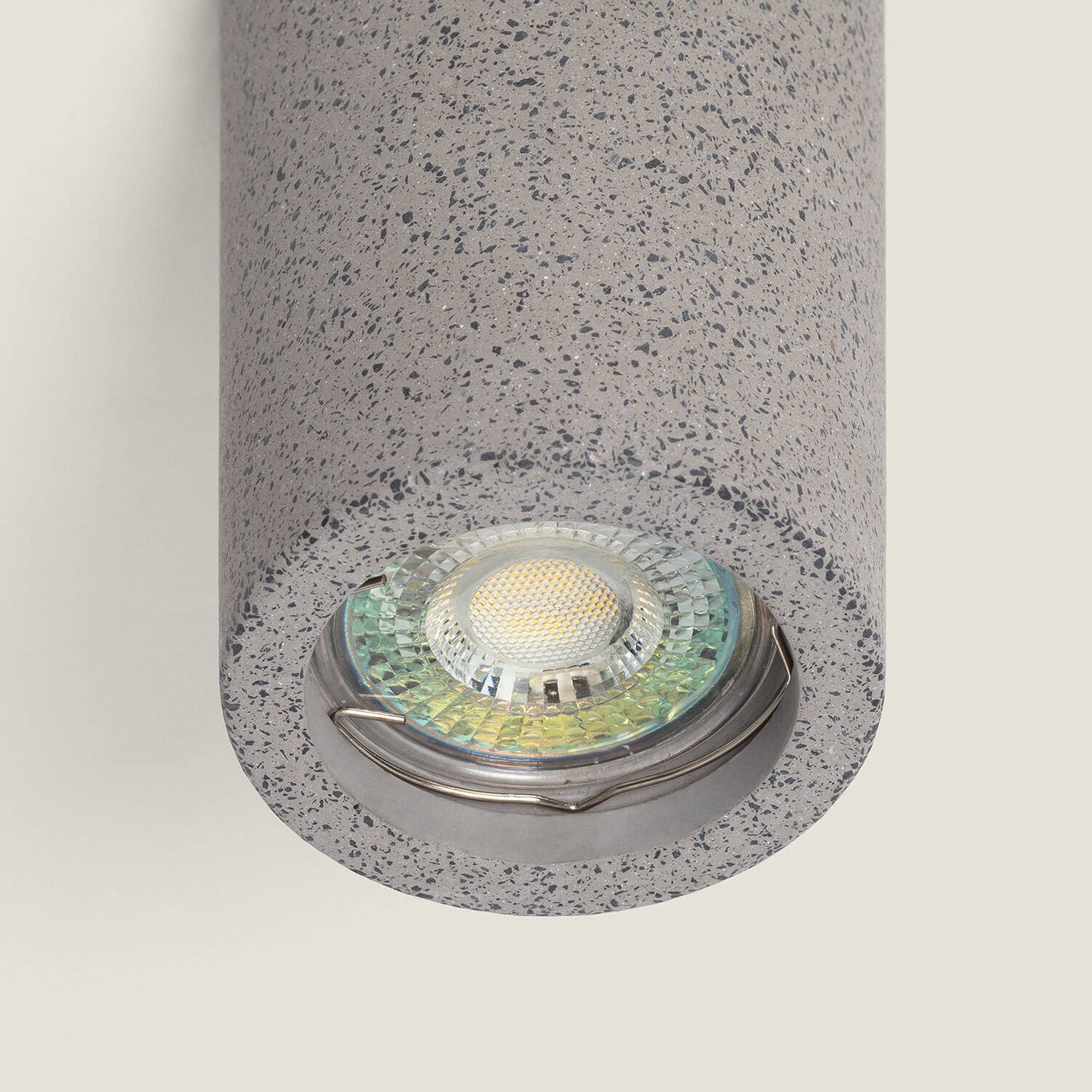 Plafonnier LED GU10 en Ciment 25W IP20 pour Intérieur