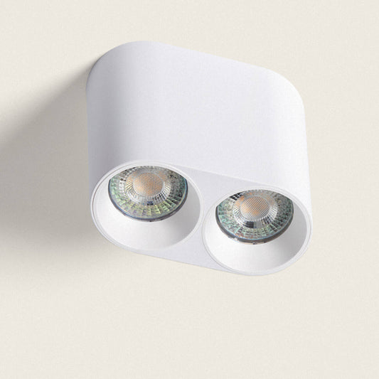 Plafonnier Circulaire Double Traxim, IP20, 220-240V, Installation en Saillie