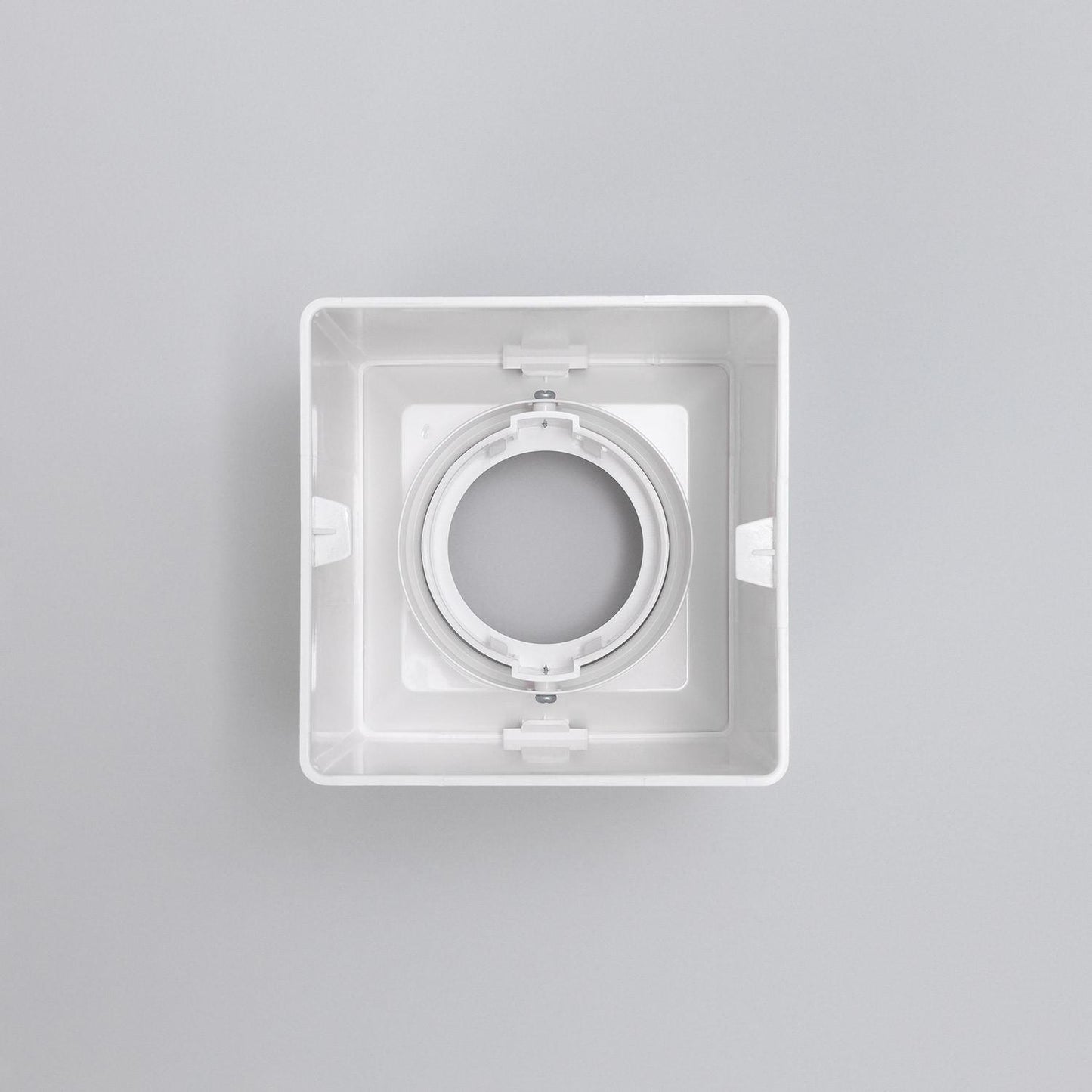 Plafonnier LED Carré Blanc 5W IP20 Non Orientable