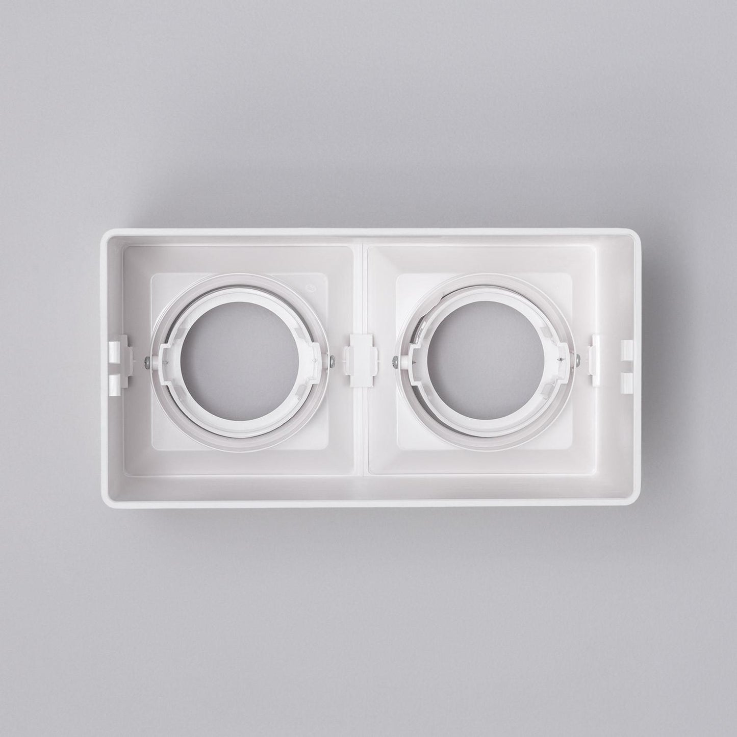 Plafonnier LED Carré Double 5W IP20 Non Orientable