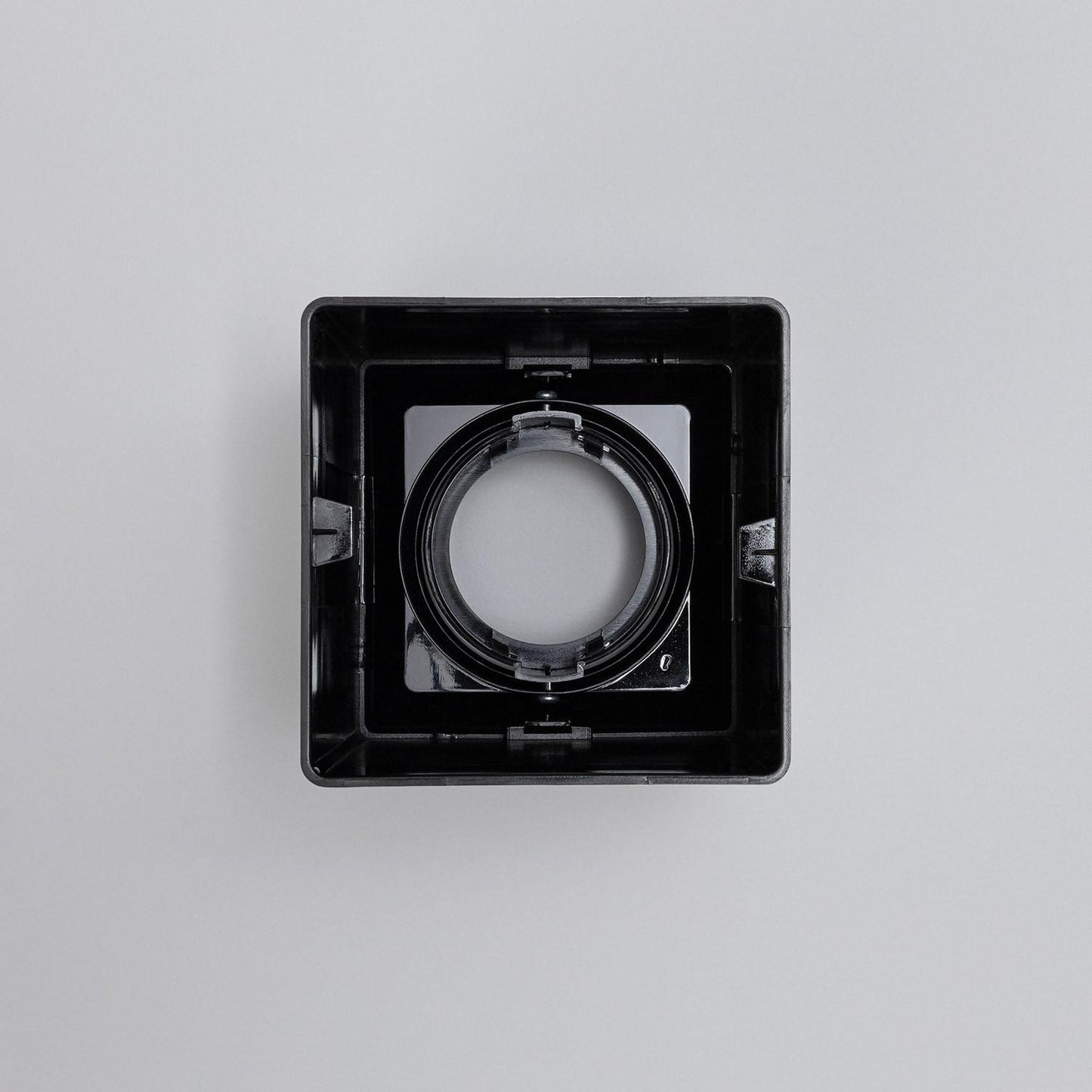Plafonnier Carré Noir 5W IP20 Non Orientable