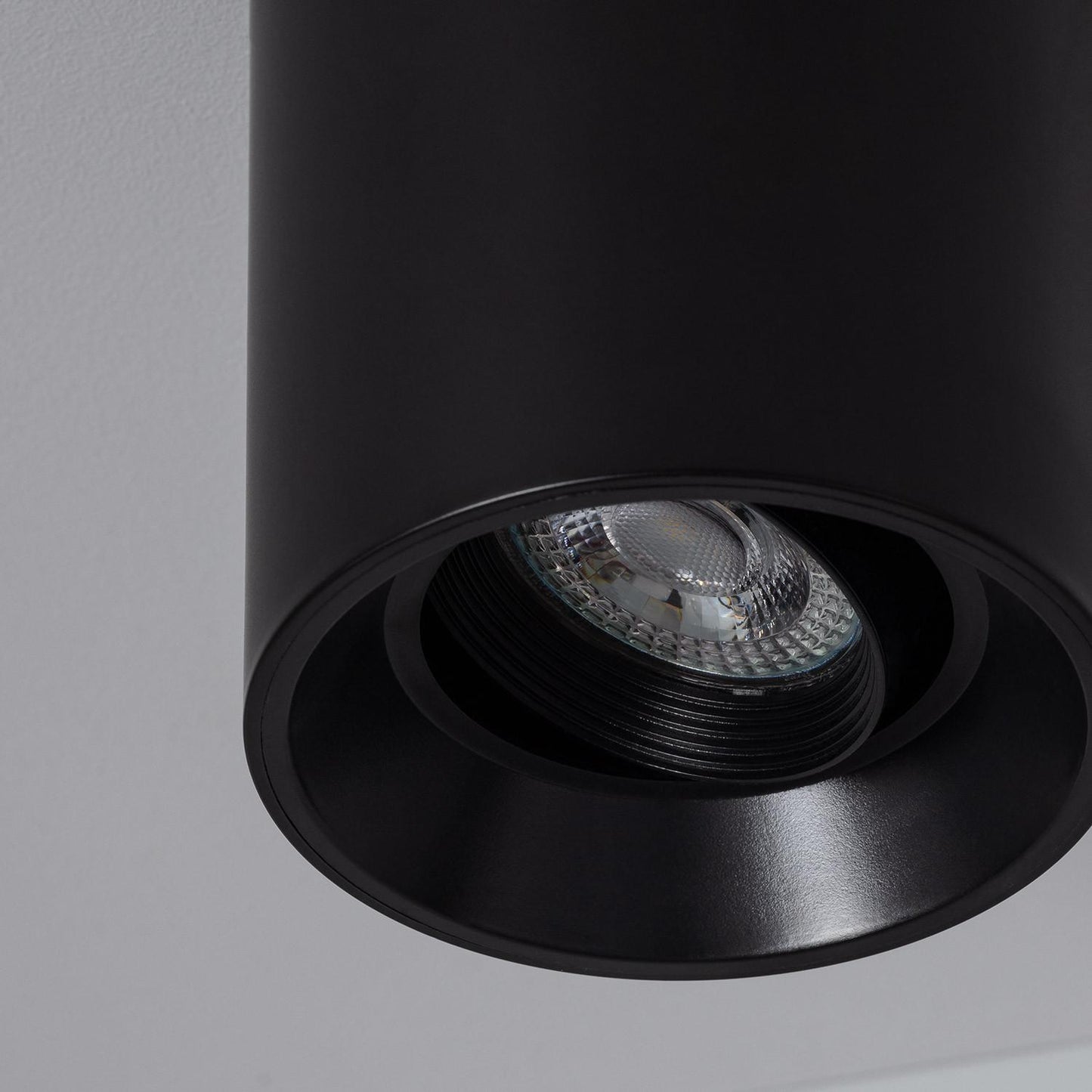 Plafonnier LED Noir 5W IP20 Non Orientable