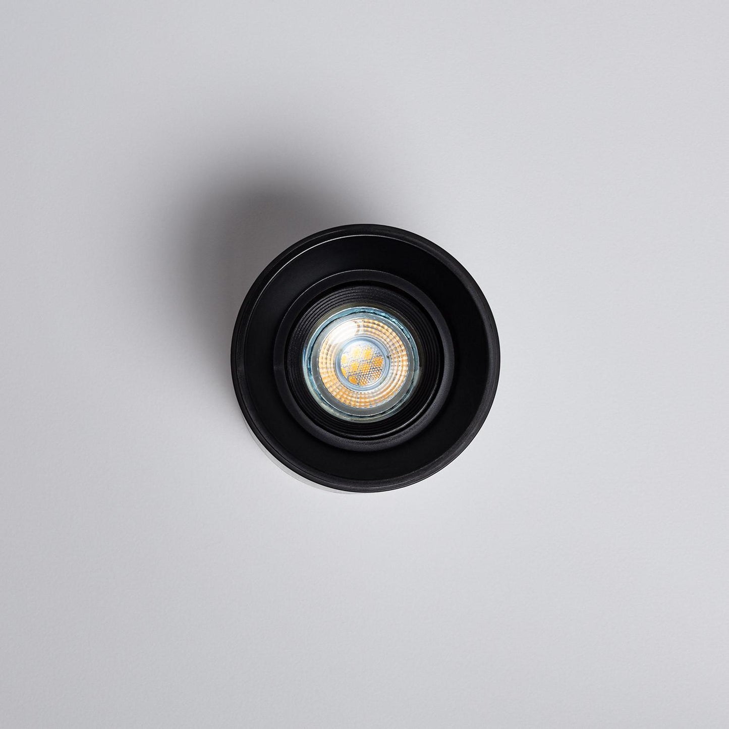 Plafonnier LED Noir 5W IP20 Non Orientable