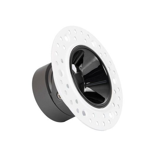 Collerette Downlight Conique pour Spot LED, Ø 55 mm, IP20, Aluminium, Encastrable