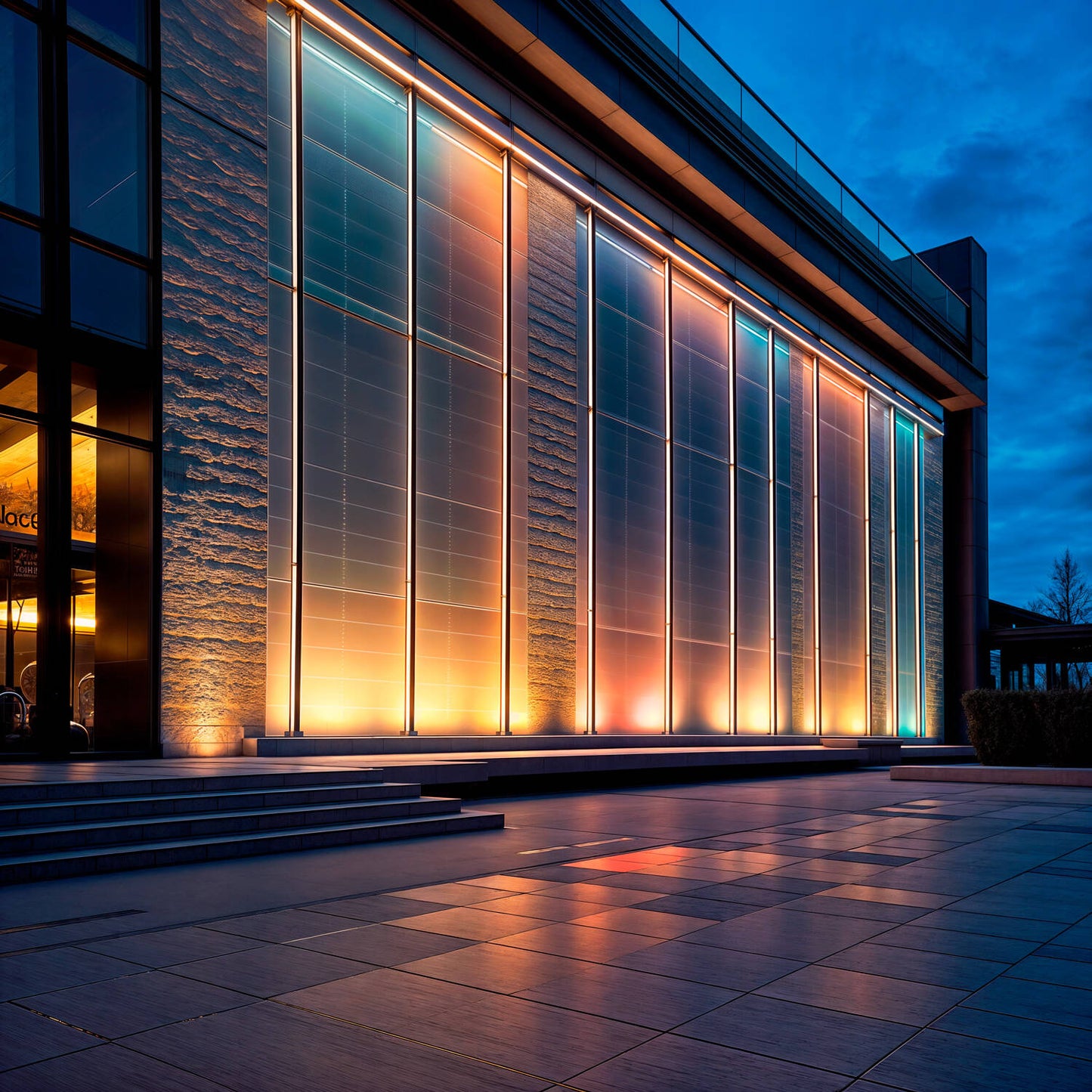Wallwasher LED RGB 36W IP65 100cm Étanche