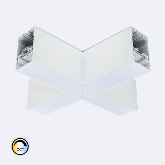 Jonction X pour Barre Linéaire LED 15W, IP20, 980lm, Installation en Saillie