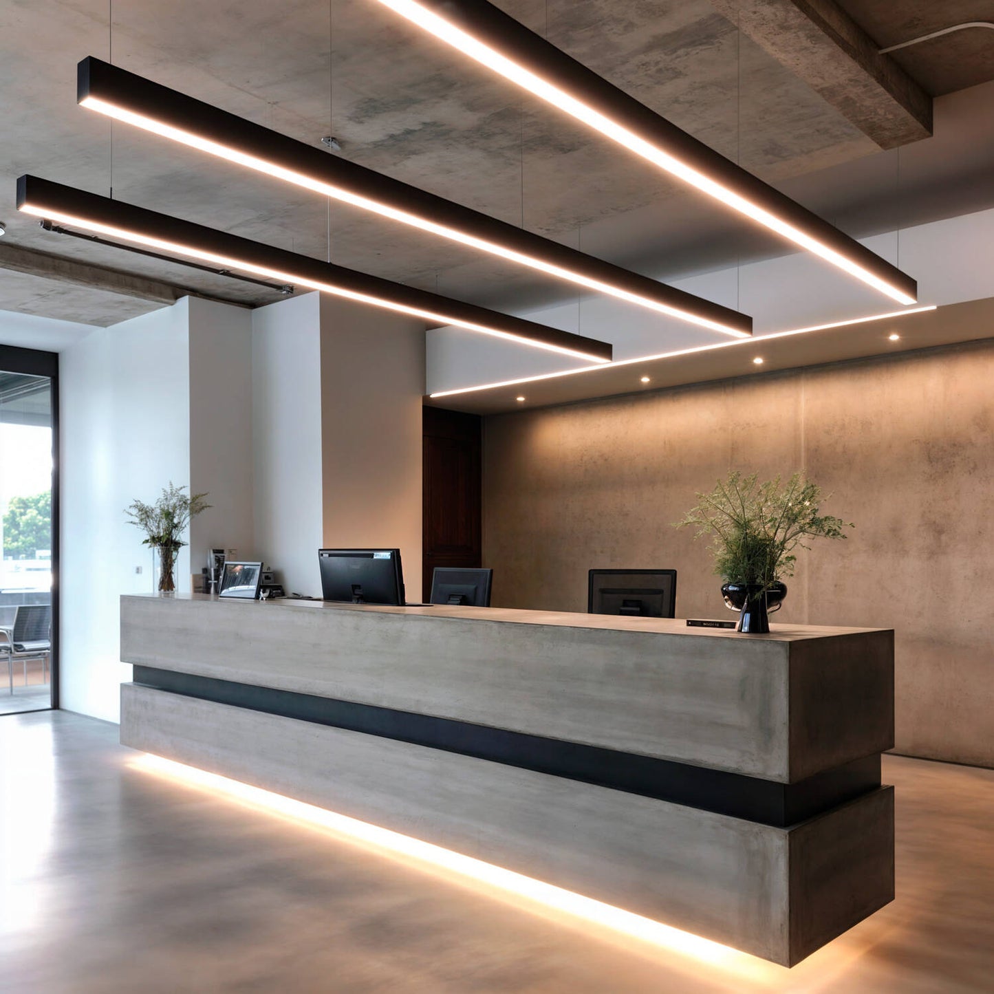 Barre Linéaire LED 120cm 40W IP40 Non Dimmable pour Intérieur