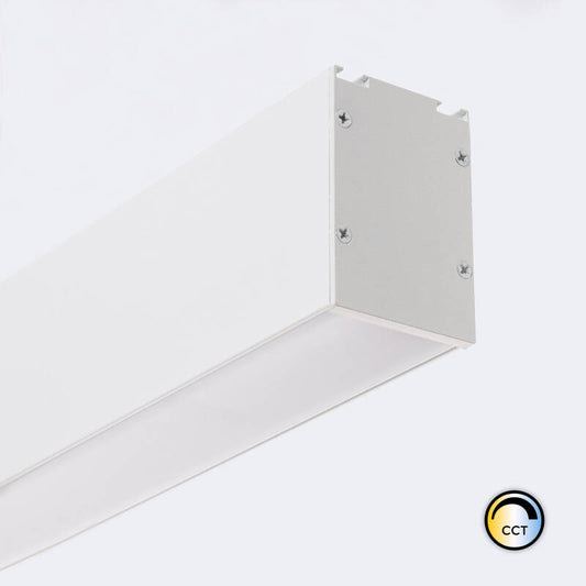 Barre Linéaire LED 120cm 40W, IP20, UGR 19, Installation Facile