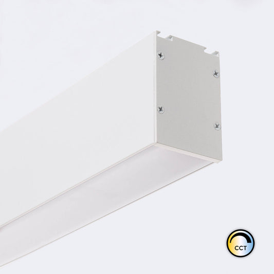 Barre Linéaire LED 120cm 40W, IP20, UGR 19, Installation Facile