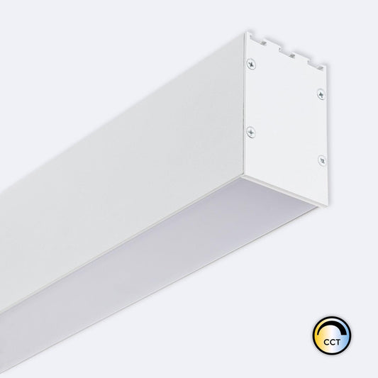 Barre Linéaire LED 150cm 55W IP20 UGR19 pour Intérieur