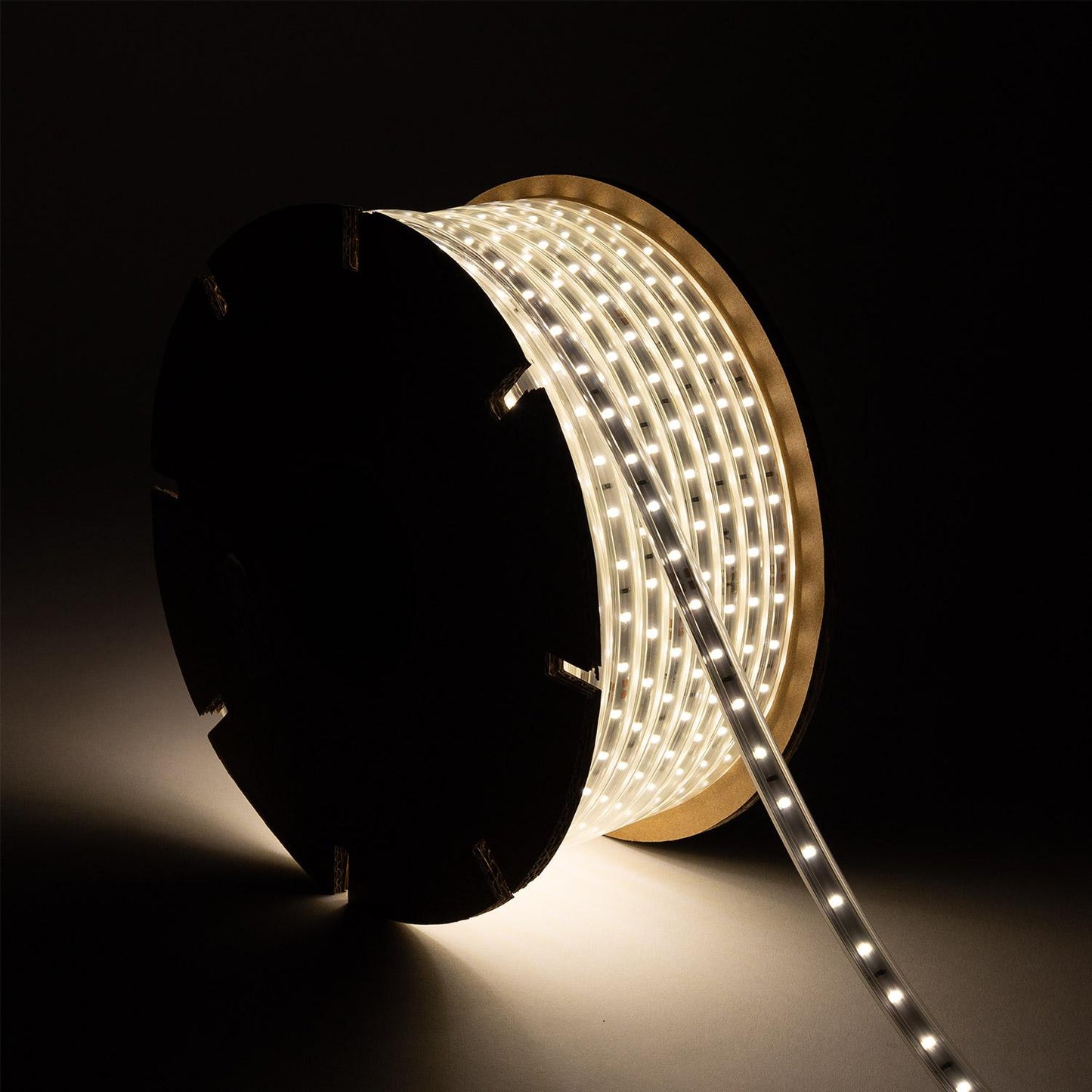 Ruban LED Dimmable 220V 60LED/m 12mm 50m IP65 pour Intérieur et Extérieur