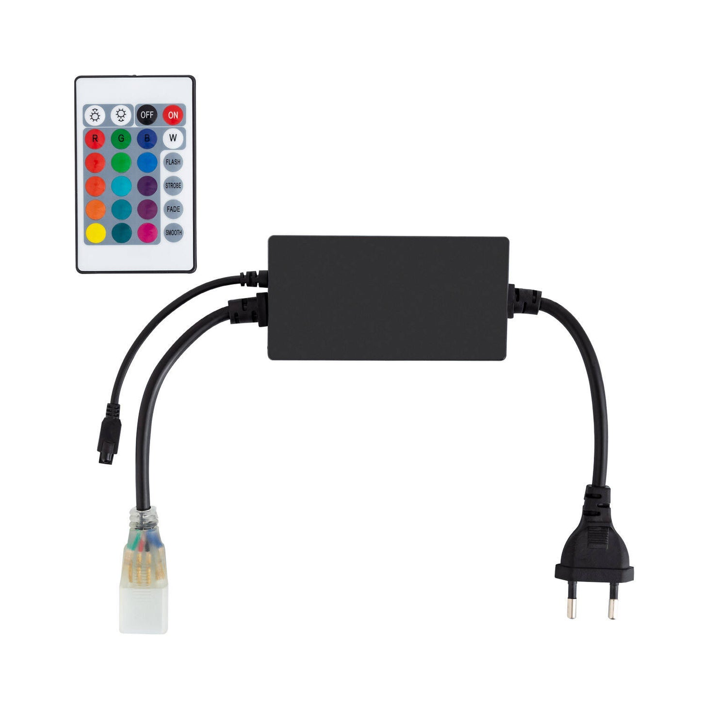 Ruban LED RGB Dimmable 220V, 10W/m, IP65, 50m, Extérieur et Intérieur