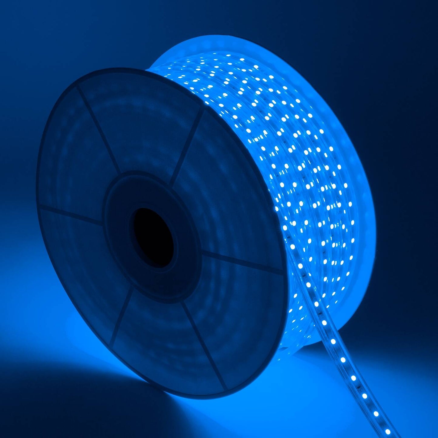 Ruban LED RGB Dimmable 220V, 10W/m, IP65, 50m, Extérieur et Intérieur