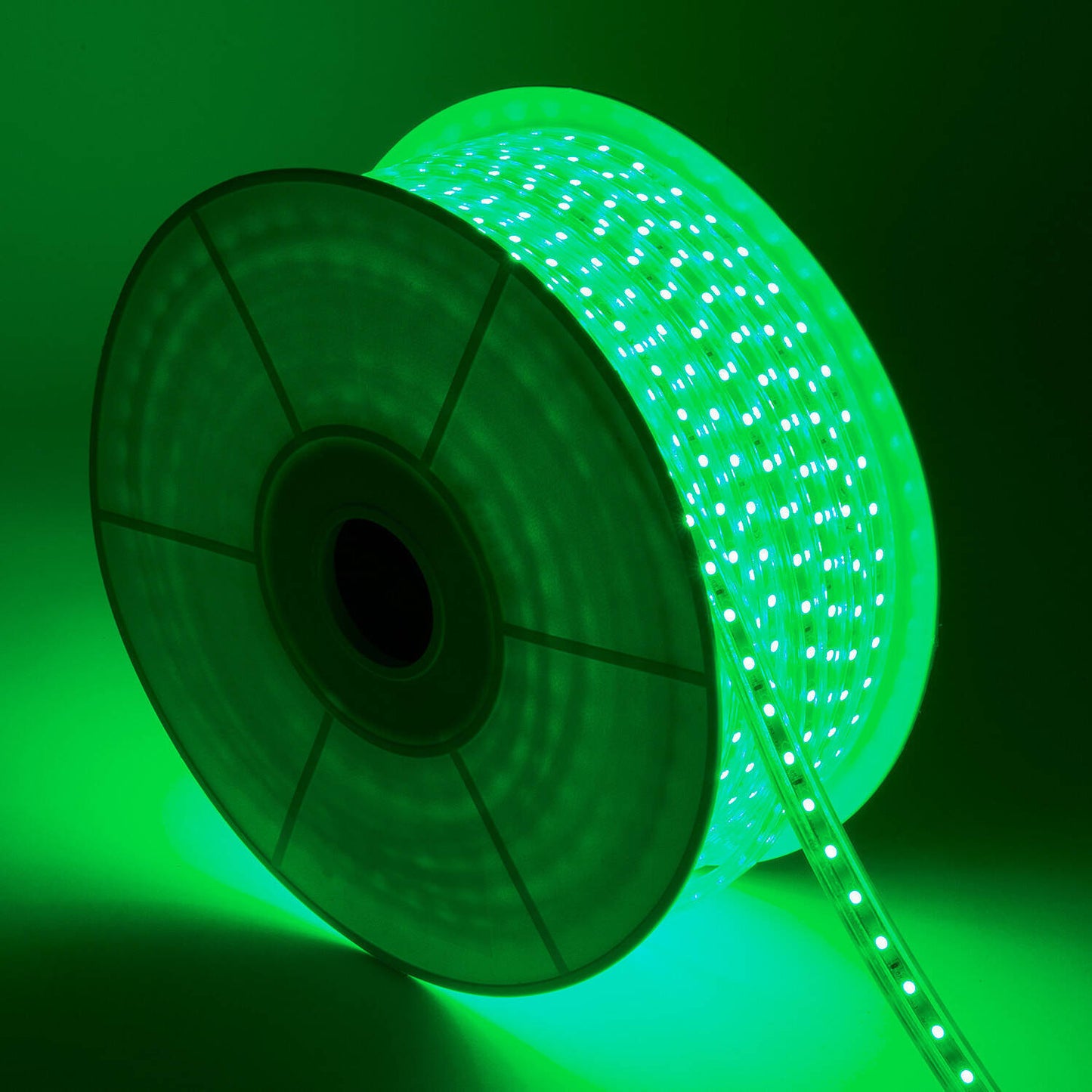 Ruban LED RGB Dimmable 220V, 10W/m, IP65, 50m, Extérieur et Intérieur