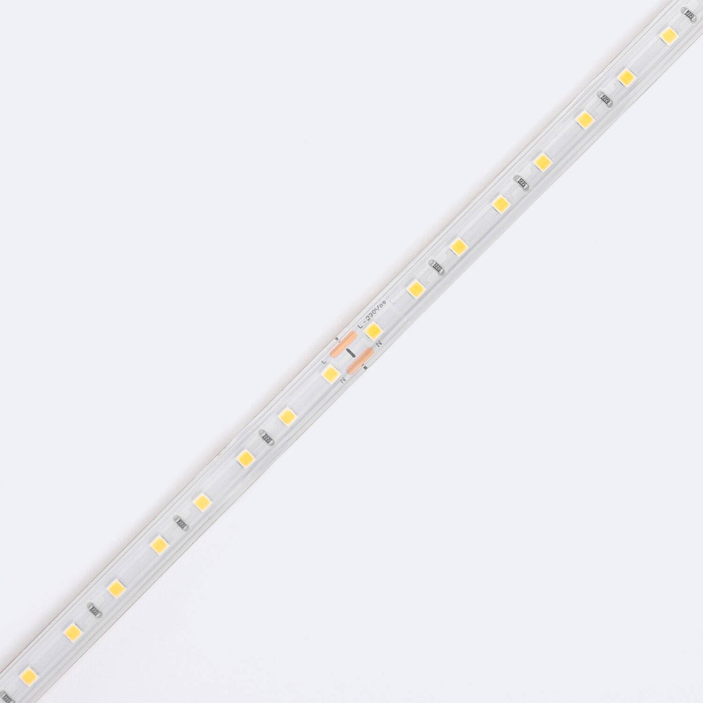 Ruban LED SMD2025 220V AC, 12W/m, IP65, Découpable, Extérieur et Intérieur