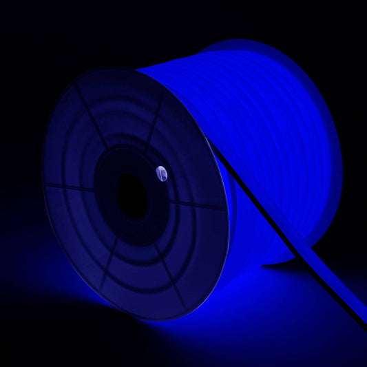Néon LED Flexible Dimmable 7.5W/m 50m Semi-circulaire Extérieur IP67