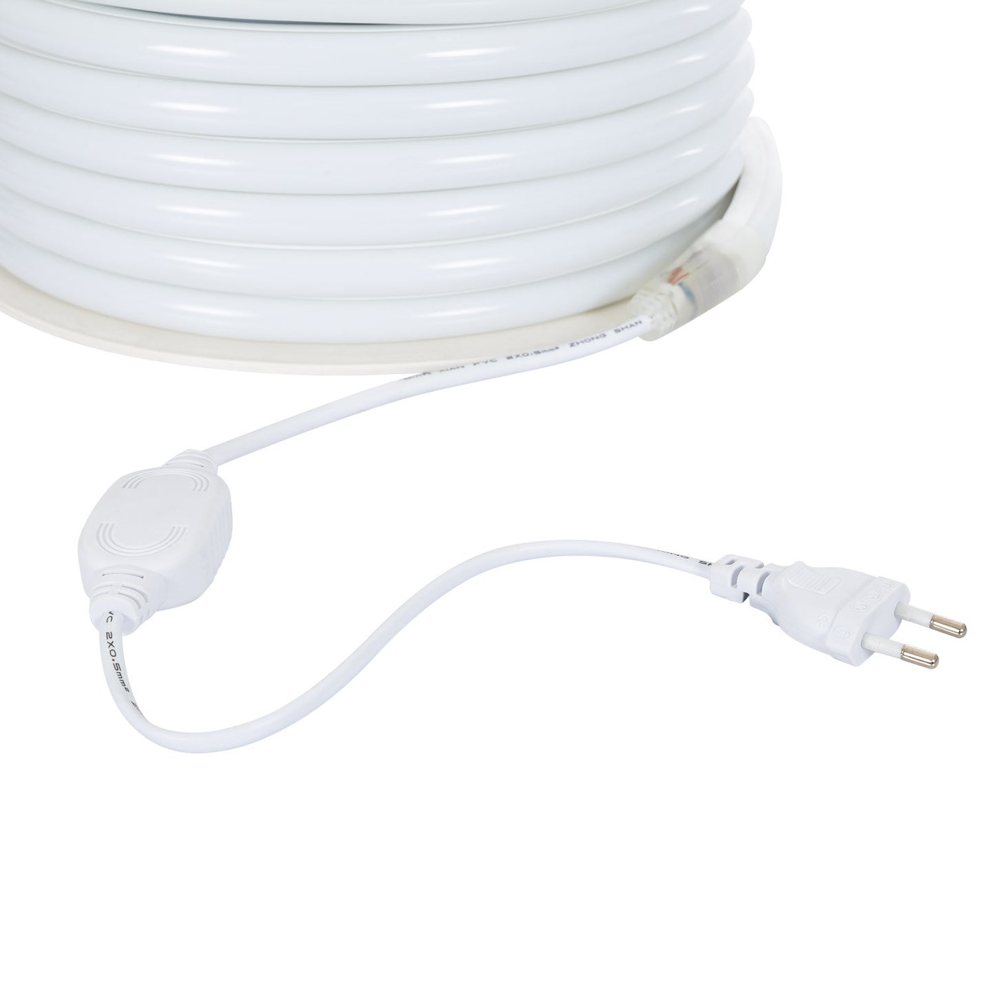 Néon LED Flexible Dimmable 7.5W/m 50m Semi-circulaire Extérieur IP67