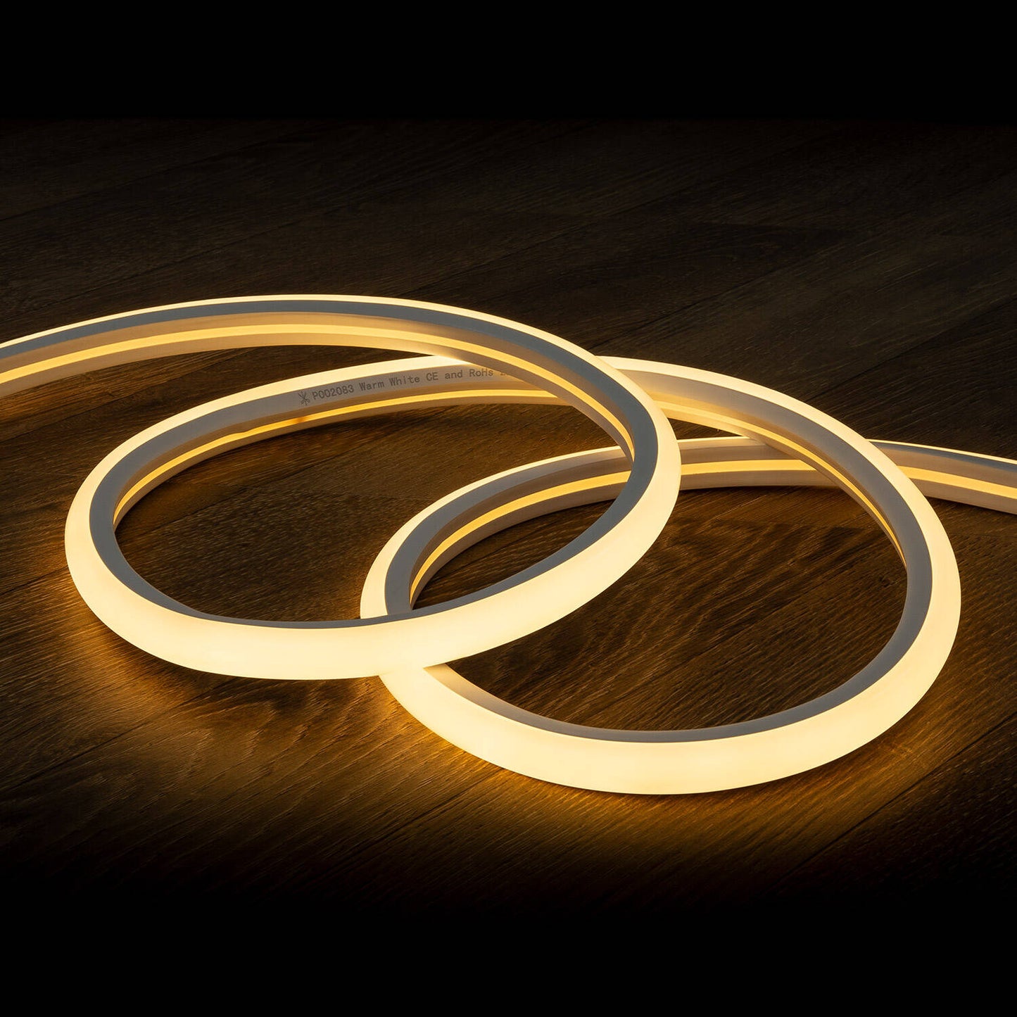 Ruban Néon LED Flexible 7.5W/m, 50m, Semi-circulaire, IP67, Coupe 100cm