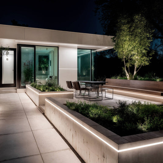 Ruban Néon LED Flexible 7.5W/m 220V Semi-circulaire 50m IP67 Extérieur/Intérieur