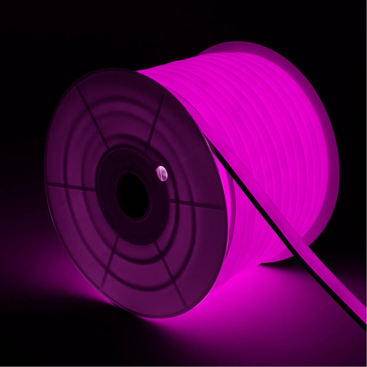 Néon LED Flexible Dimmable 7.5W/m 50m IP67 Rose