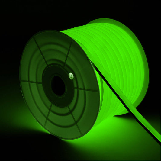Ruban Néon LED Flexible 7.5W/m 50m IP67 Vert Dimmable
