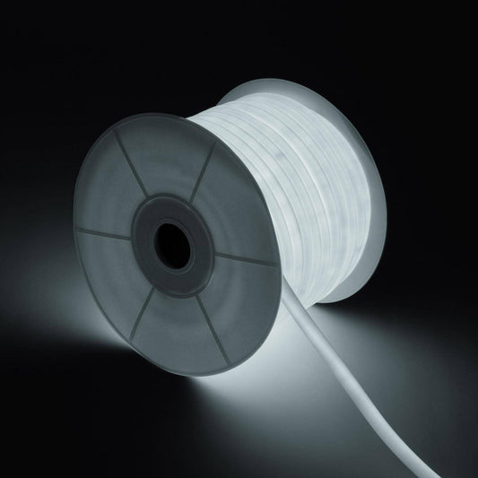 Néon LED Flexible 360º 9W/m, 50m, Dimmable, IP67, Extérieur
