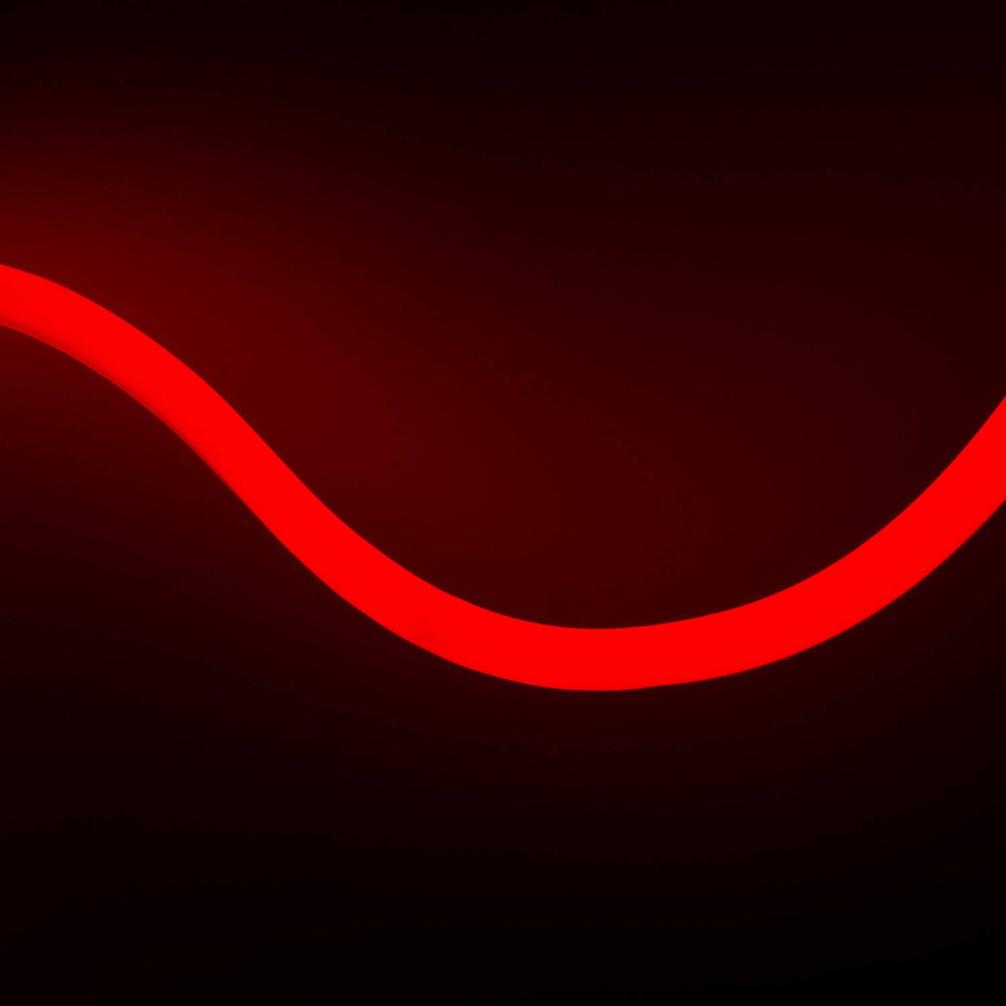 Néon LED Flexible 360º 9W/m, IP67, Extérieur, Dimmable, Rouge, 50m