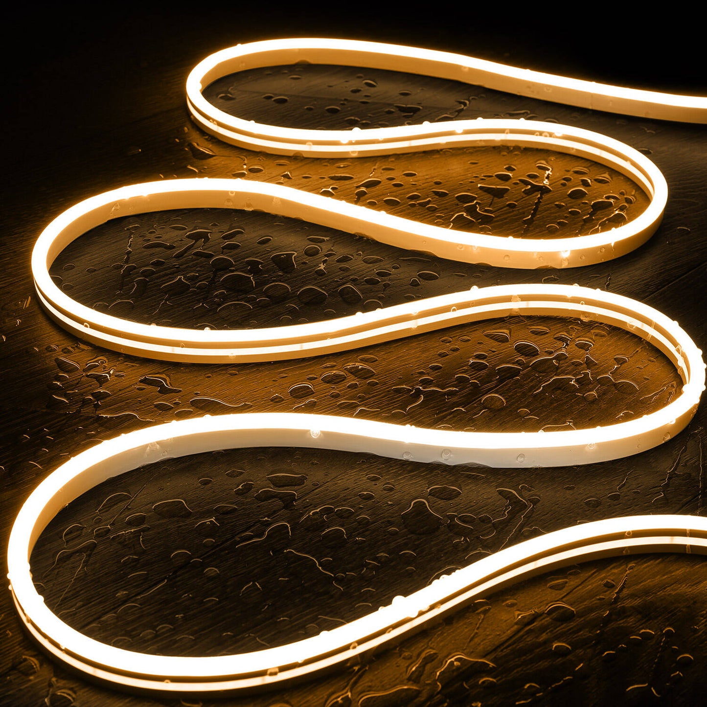 Néon LED Flexible 24V, 8W/m, IP65, Dimmable, Usage Intérieur et Extérieur