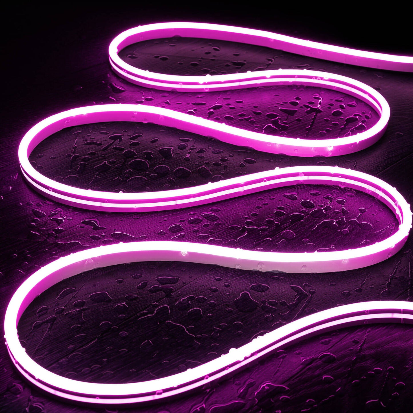 Néon LED Flexible 24V, 8W/m, IP65, Dimmable, Usage Intérieur et Extérieur