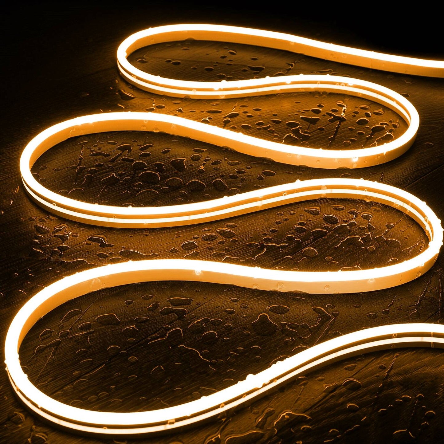 Néon LED Flexible 24V, 8W/m, IP65, Dimmable, Usage Intérieur et Extérieur