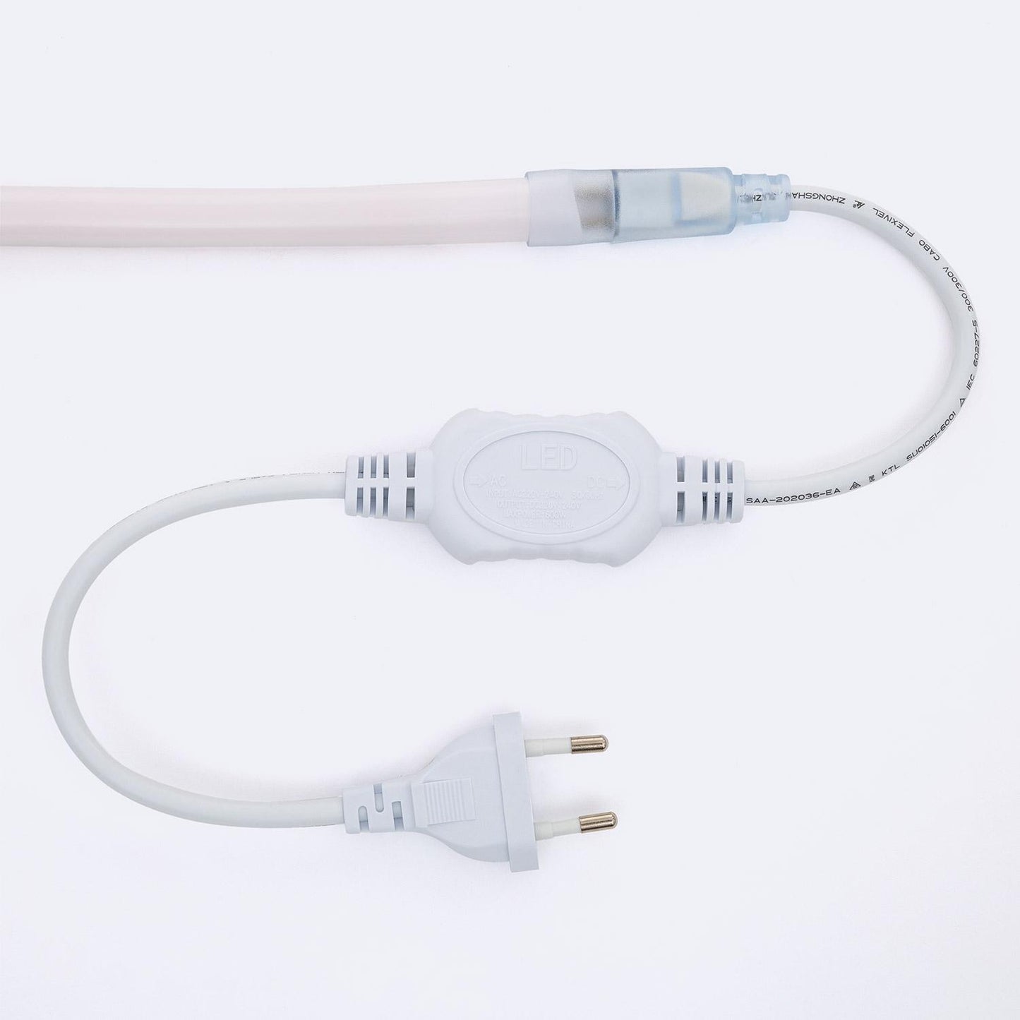 Ruban LED Dimmable 220V 50m IP65 Extérieur/Intérieur, Découpe 100cm