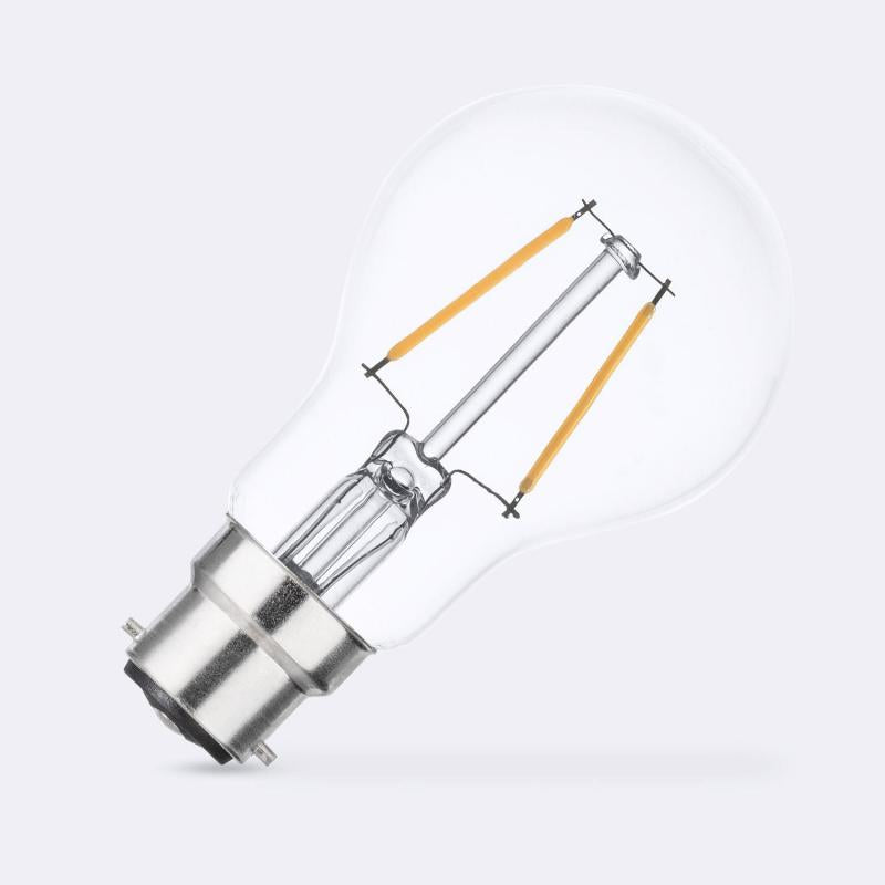 Ampoule LED B22 A60 2W 200lm IP20 Non-Dimmable