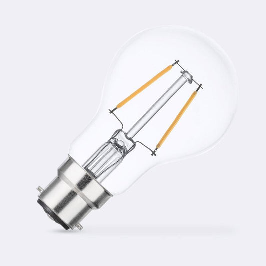 Ampoule LED B22 A60 2W 200lm IP20 Non-Dimmable