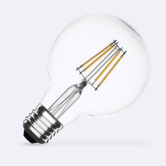 Ampoule LED E27 8W 960lm G80, Angle 300º, Intérieur