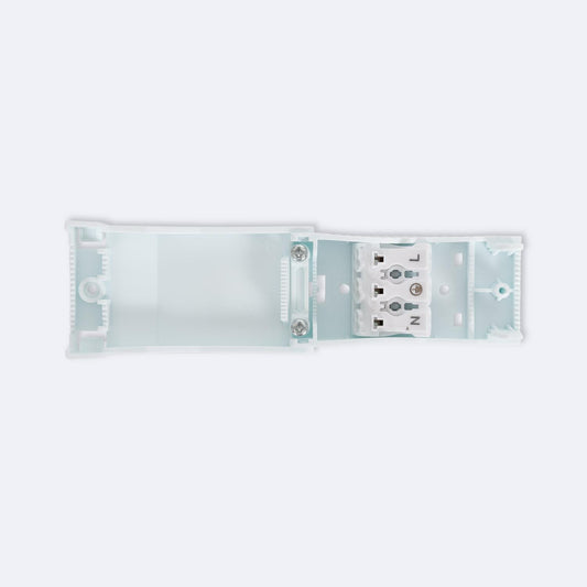 Boîtier de Connexion Rapide 3 Pôles - Blanc, Certifié CE/RoHS
