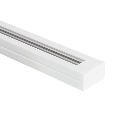 Rail Monophasé 2 Mètres pour Spots LED, IP20, 250W, Installation en Saillie