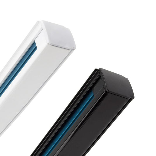 Rail Triphasé Aluminium 2 Mètres, 2000W, IP20 pour Spots LED