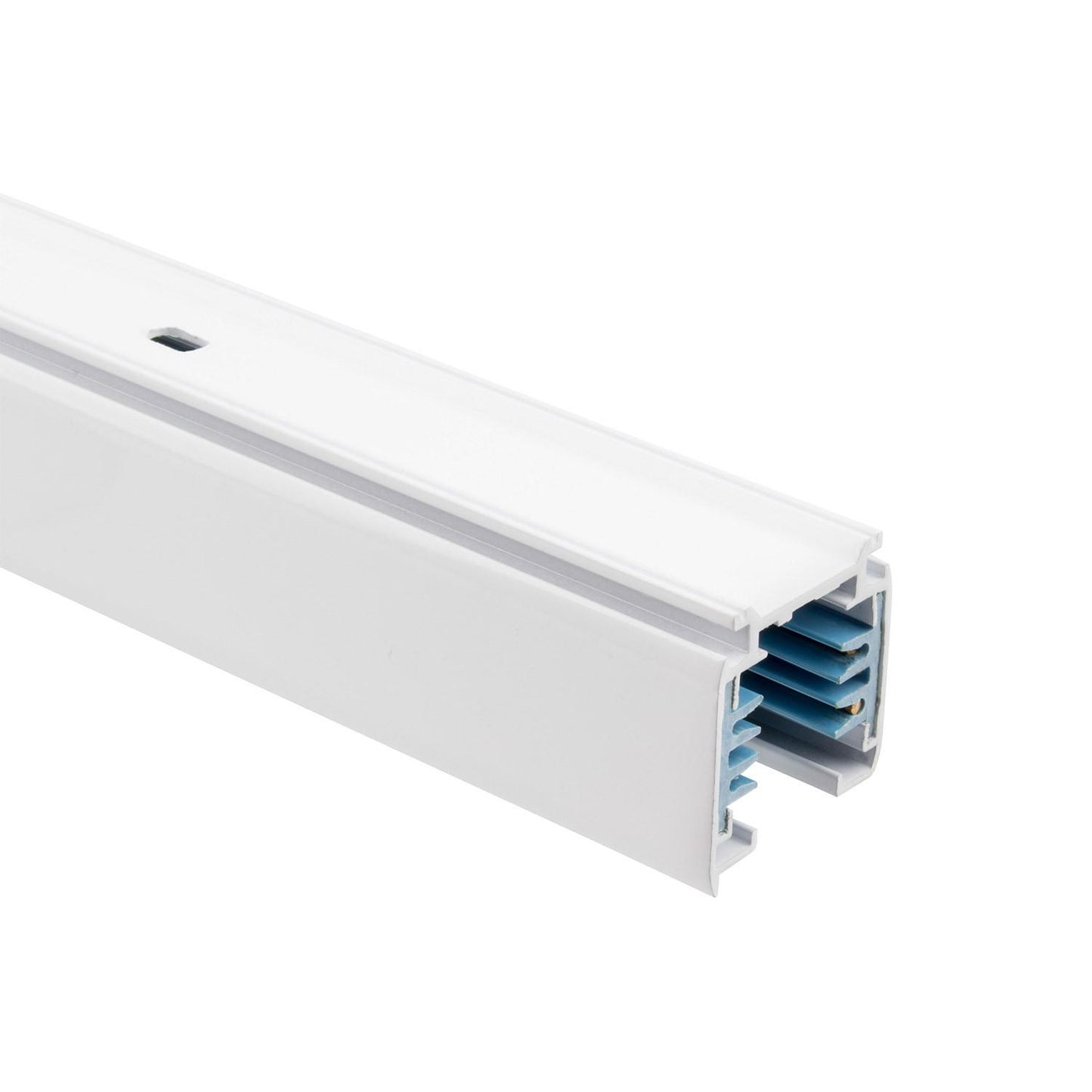 Rail Triphasé Aluminium 2 Mètres, 2000W, IP20 pour Spots LED