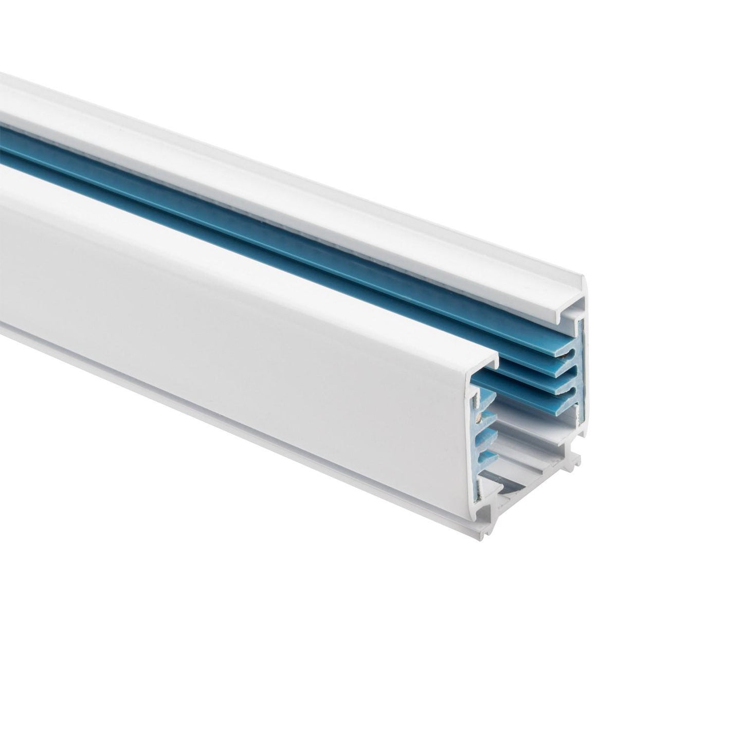 Rail Triphasé Aluminium 2 Mètres, 2000W, IP20 pour Spots LED