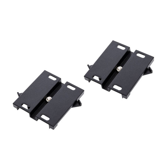 Clip de Montage en Saillie pour Barre Linéaire LED, Aluminium Noir