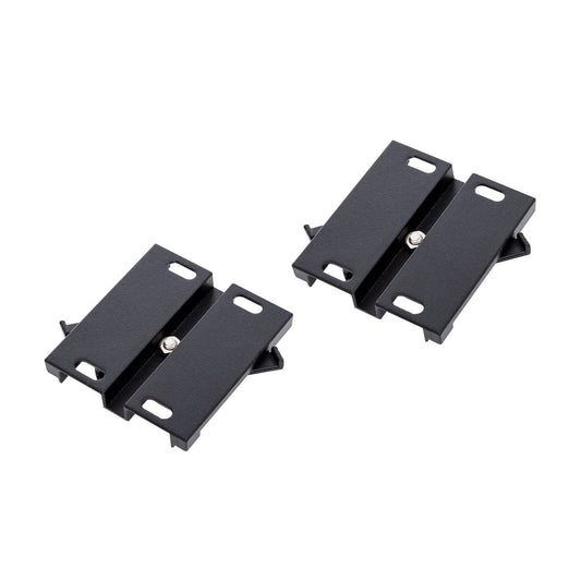 Clip de Montage en Saillie pour Barre Linéaire LED, Aluminium Noir