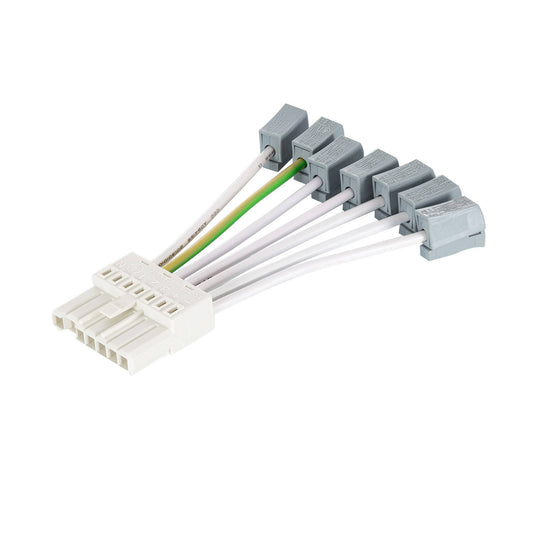 Connecteur Secteur pour Module Linéaire LED Trunking Retrofit, Blanc, CE