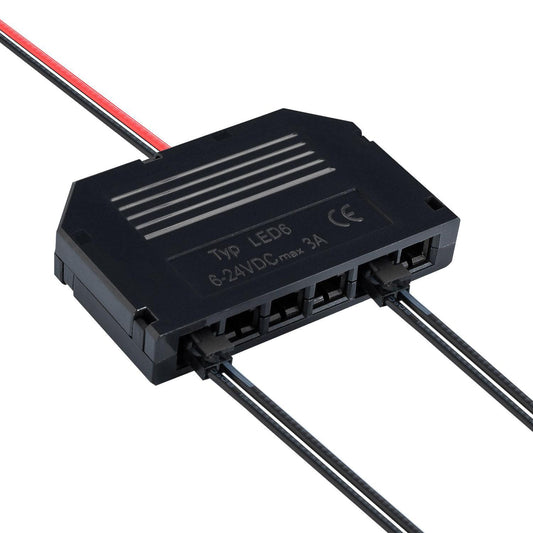 Distributeur de Connexion pour Rubans LED Monochrome 6-10 Sorties IP20
