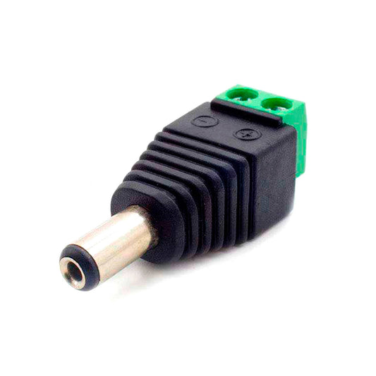 Connecteur Jack DC Mâle IP20 pour Usage Intérieur