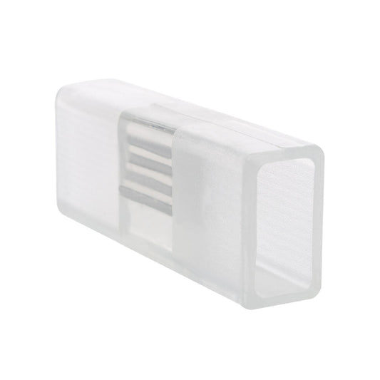 Connecteur Gaine Néon LED 11W/m RGB 220V, Semi-circulaire 180° IP67, Extérieur/Intérieur