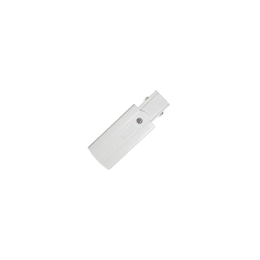 Connecteur d'Alimentation Triphasé 10A pour Rail, Blanc