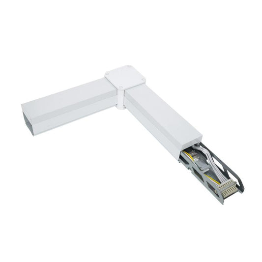 Connecteur Type T pour Barre Linéaire LED, Acier Blanc, IP20