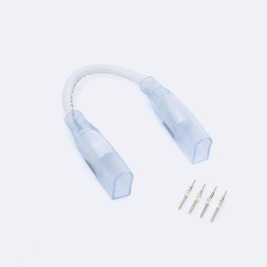 Connecteur Double pour Ruban Néon LED 220V, IP20, Usage Intérieur