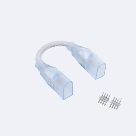 Connecteur Double pour Ruban Néon LED 220V SFLEX12 RGB, IP20, Usage Intérieur