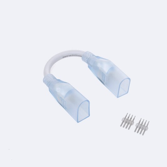 Connecteur Double pour Ruban Néon LED 220V SFLEX12 RGB, IP20, Usage Intérieur